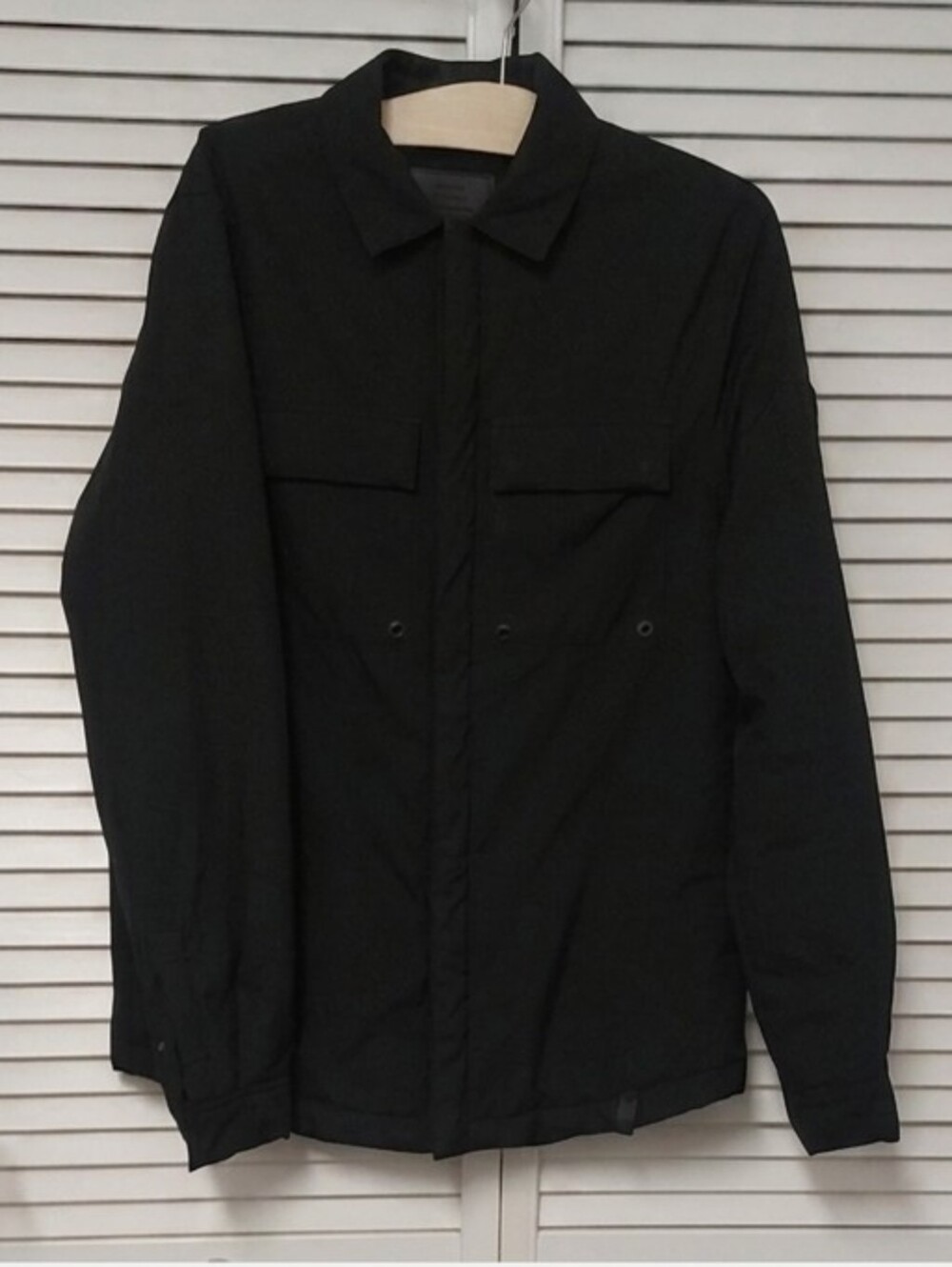 RUDSAK Men's Black Thermal Shirt Jacket